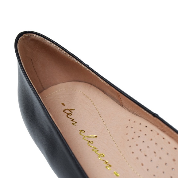 Handmade 100% leather shoes - Anne Black